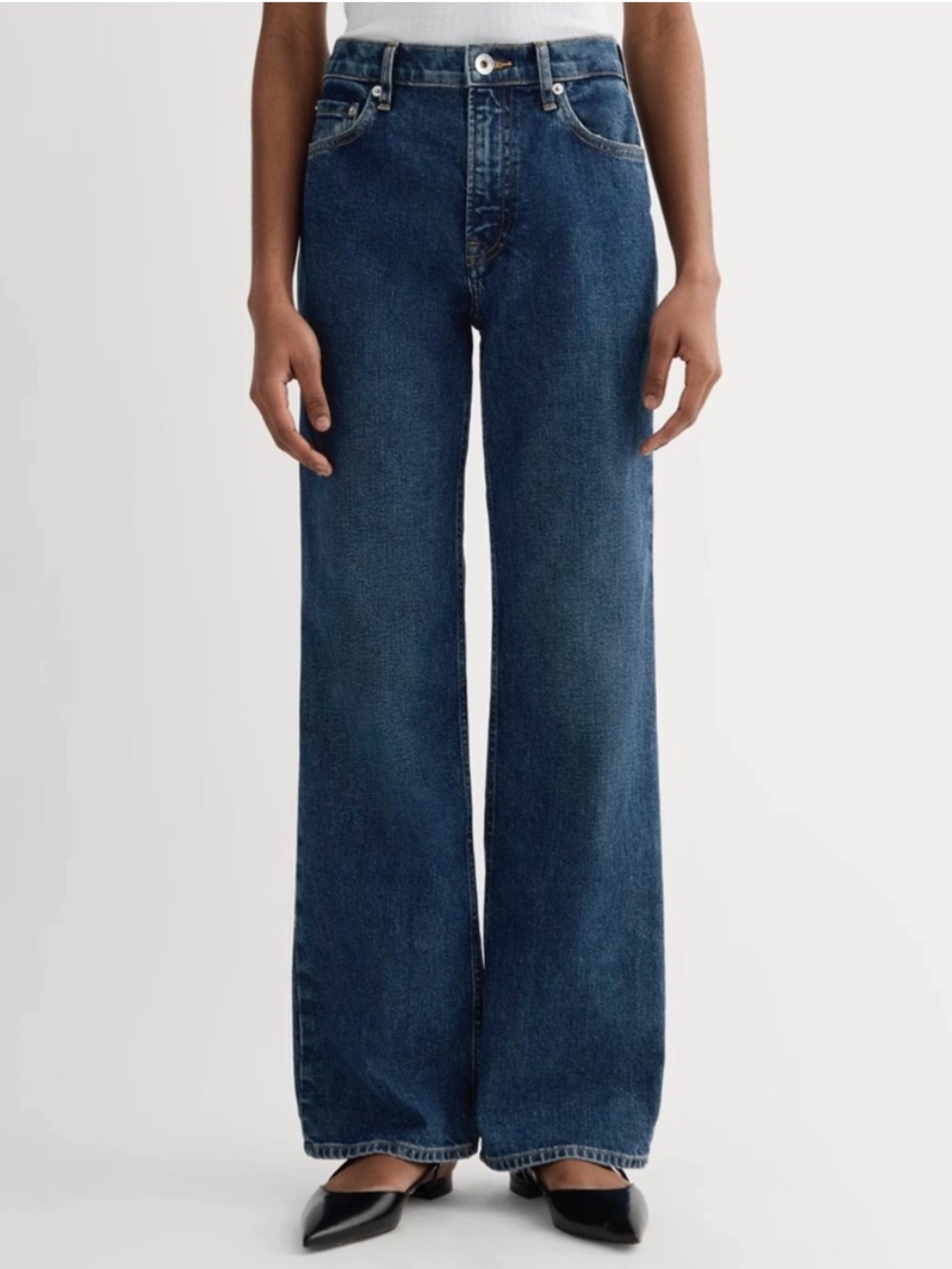 Everlane The ‘90s Forever Jean in Dark Indigo Size 28